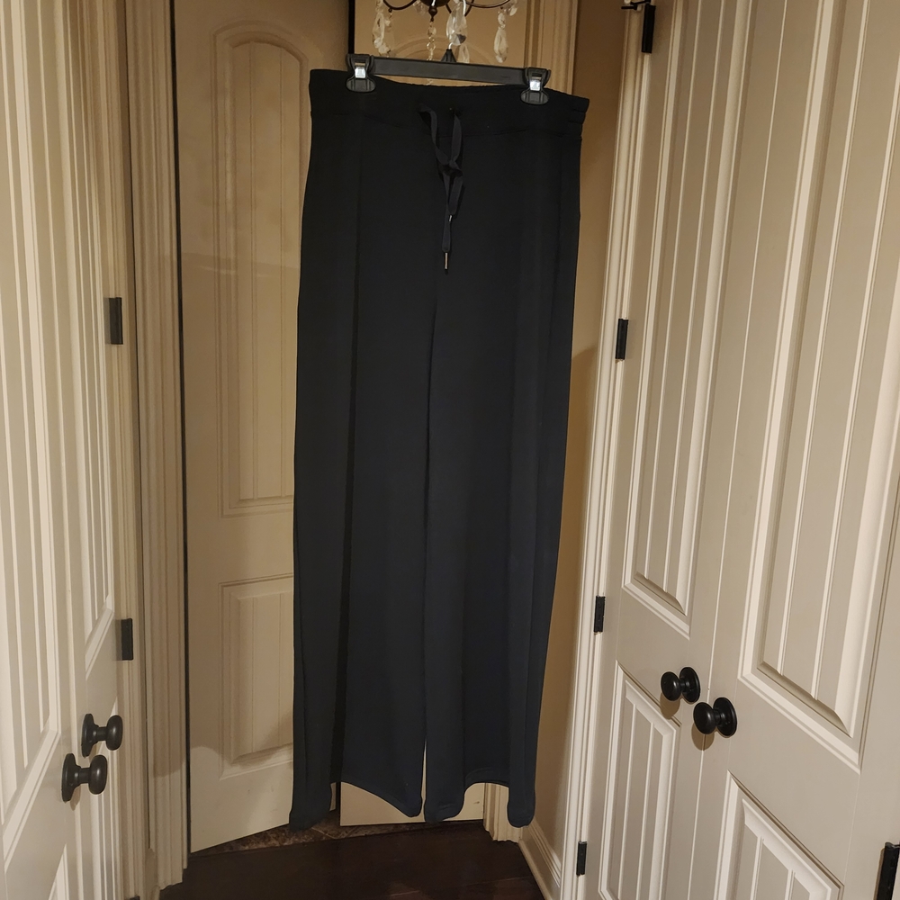 Black Wide-Leg Pants